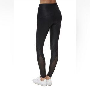 Sweaty Betty Black Mesh Insert Leggings Womens Size M